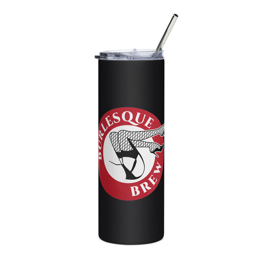 Stainless steel tumbler Black Burlesque Brew Coffee