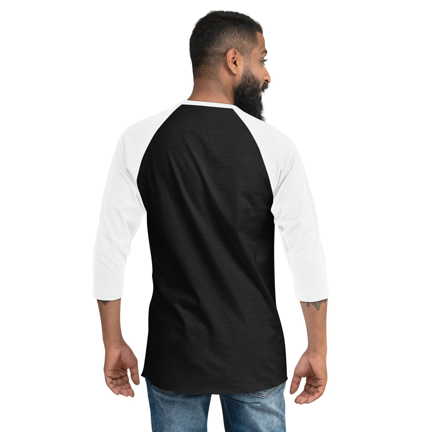 Men's 3/4 sleeve raglan shirt Burlesque Brew Coffee
