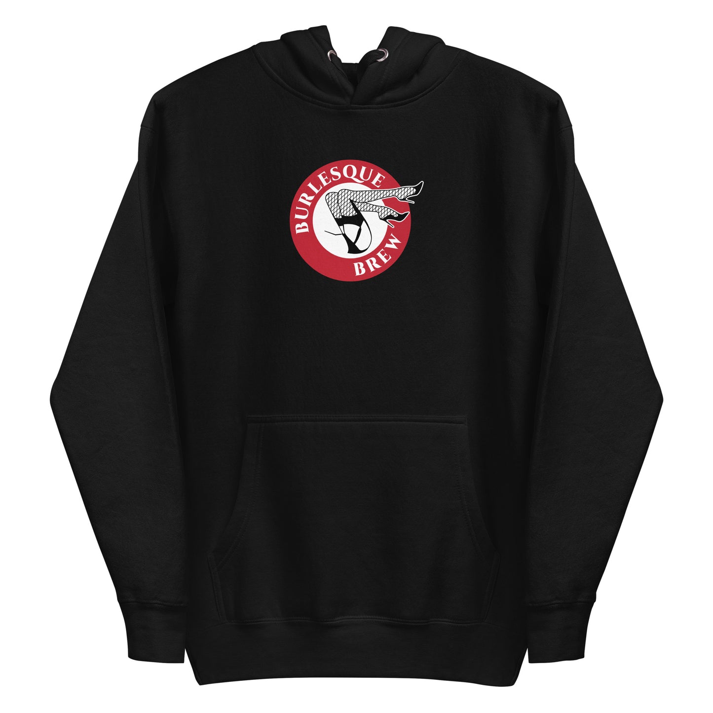 Unisex Hoodie Black Burlesque Brew Coffee