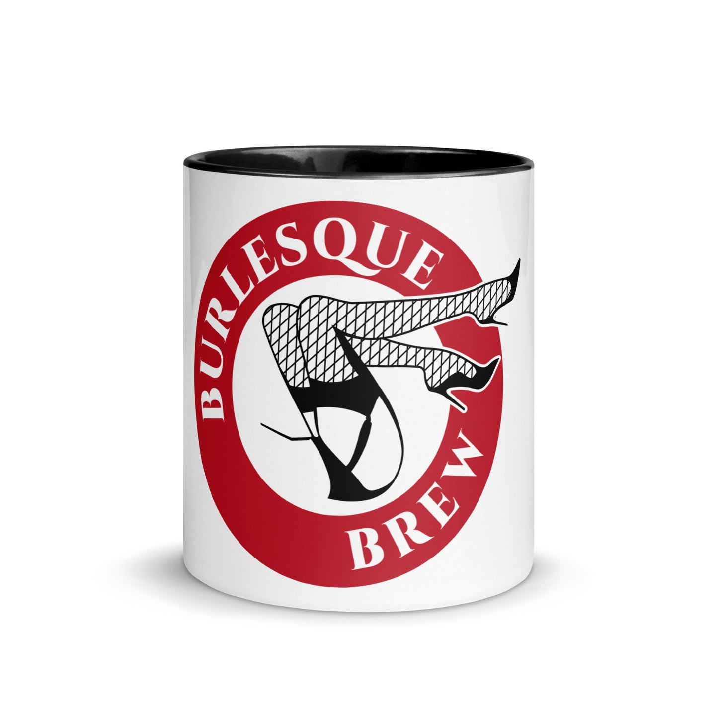 Mug with Color Inside Burlesque Brew Coffee