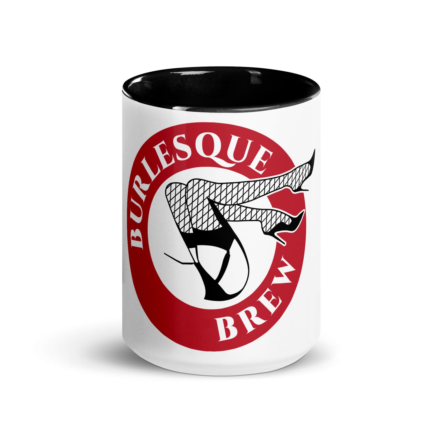 Mug with Color Inside Burlesque Brew Coffee