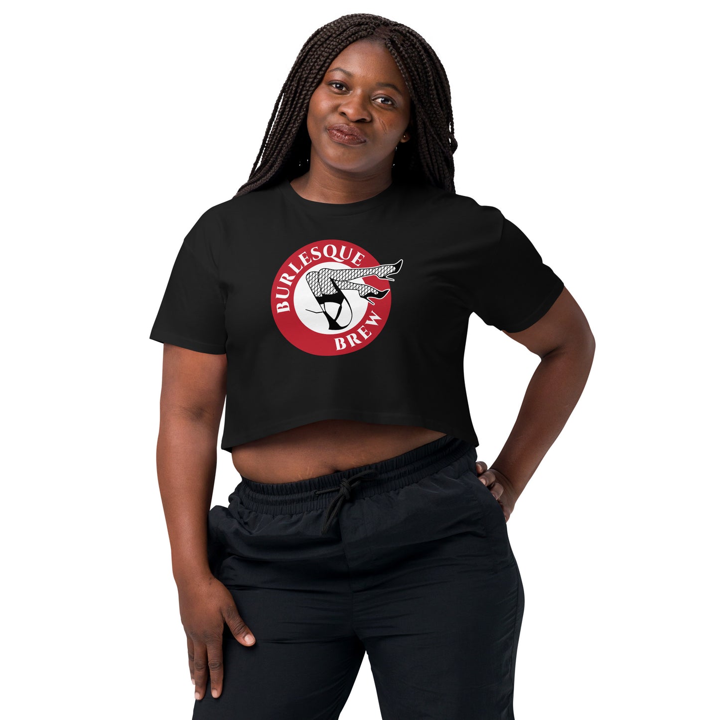 Women’s crop top Burlesque Brew Coffee
